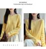 Autumn/Winter Pure Wool Seven-Stitch Crew Neck Cardigan - Thick, Long Sleeve, Solid Color, Skin-Friendly Knit Sweater