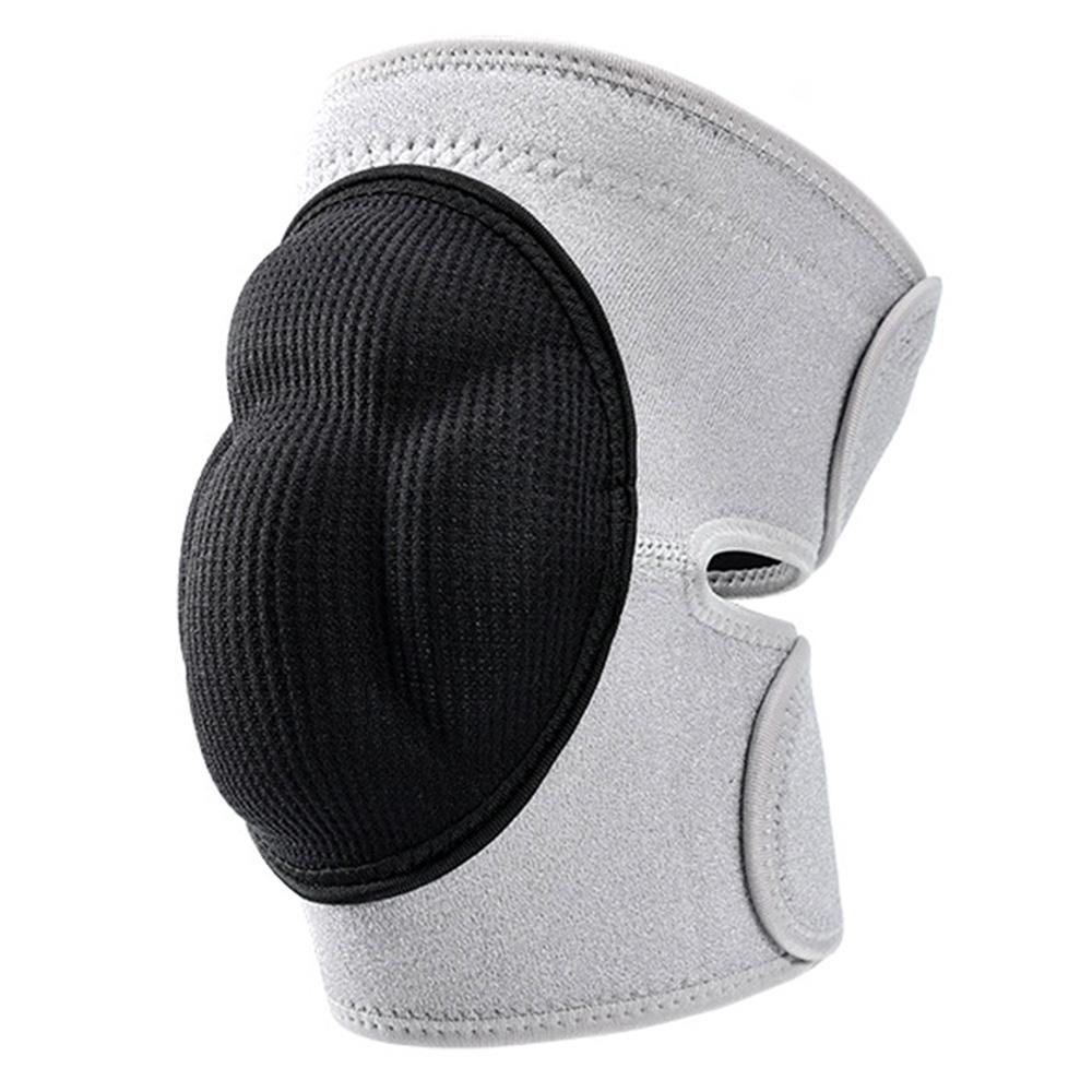 GOLOVEJOY HX44 1Pc Impact Resistant Turtle Shell Sports Knee Brace Ultra Wide Elastic Strap Knee Pad B