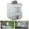 8L /12L /15L Camping Water Container with Spigot Emergency Water Storage Portable Water Tank for Camping Outdoor Hiking