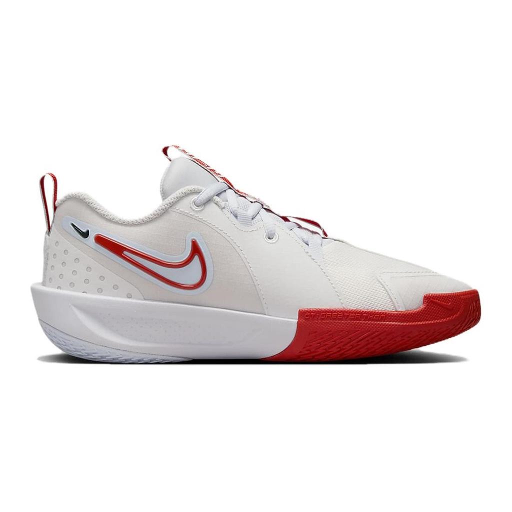 Nike Low top Basketball Shoes White Red Kids' Unisex FD7033-101