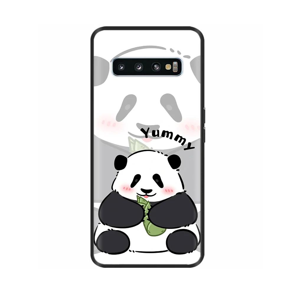 Shockproof Cover For Samsung Galaxy S10 Phone Case Animals Painted Shell For Samsung S10 Plus S10+ S 10 Soft Silicone Back Cover
