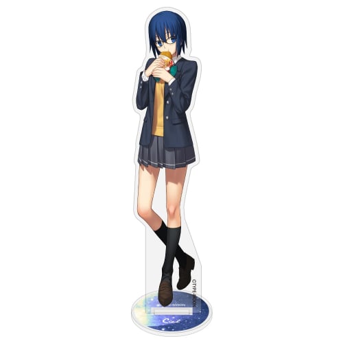 [Official] 2D COSPA Tsukihime -A piece of blue glass moon- Ciel Acrylic Stand Curry Bread Munching Ver.