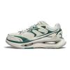 Li Ning Exceed Infinity Slip Resistant Abrasion Resistant Low top Casual Shoes Women's Beige Green AZGT004-5