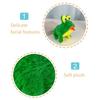 Electric Plush Frog Toy with Sound Movable Tongue Interactive Walking Animal Plushie Musical Stuffed Doll Kids Boys Girls Birthday Gift