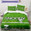 3pcs Duvet Cover Set (1*Duvet Cover + 2*Pillowcase, Without Core), Snoopy Print Soft All‑Season Bedding Set, Home Bedroom Decor Gift