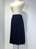Affordable Age-Reducing Sweet Cool Academy Style Navy Blue Pleated Skirt - 1331 Early Autumn Edition