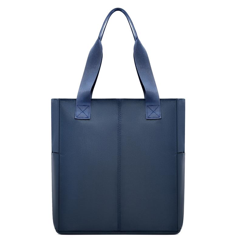 

Waterproof Briefcase Men s Large Capacity Business Office Bag синій