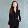 Elegant Professional Skirt Suit for Autumn & Spring - Ideal for Front Desk Managers & Interviews