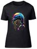 Diving Dolphin Womens T-Shirt Marine Drip Intelligent Mammal Ladies Gift Tee