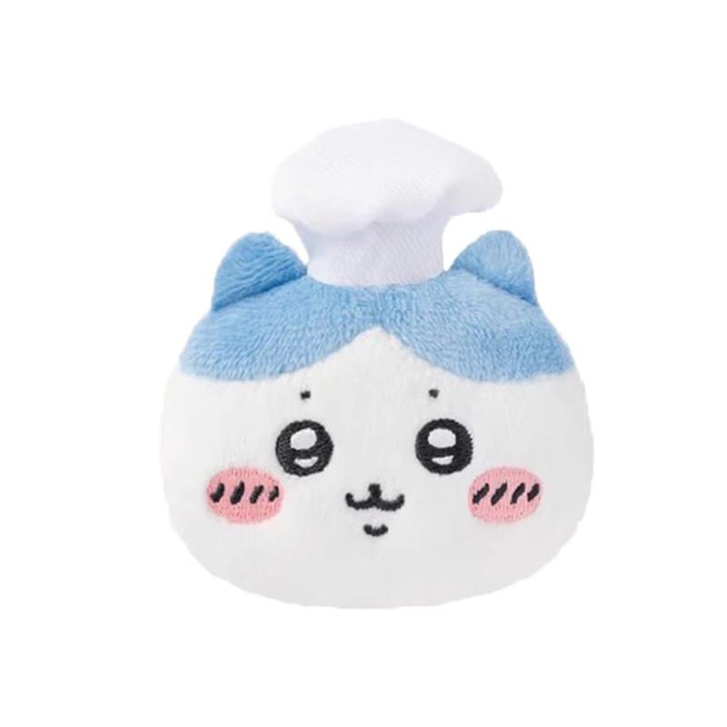 Cartoon Chiikawa Plush Pin With Restaurant Chef Hat Design For Home Toy Gift