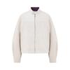 QIYOU Autumn 2025 Retro Japanese Unisex Stand Collar Bomber Jacket