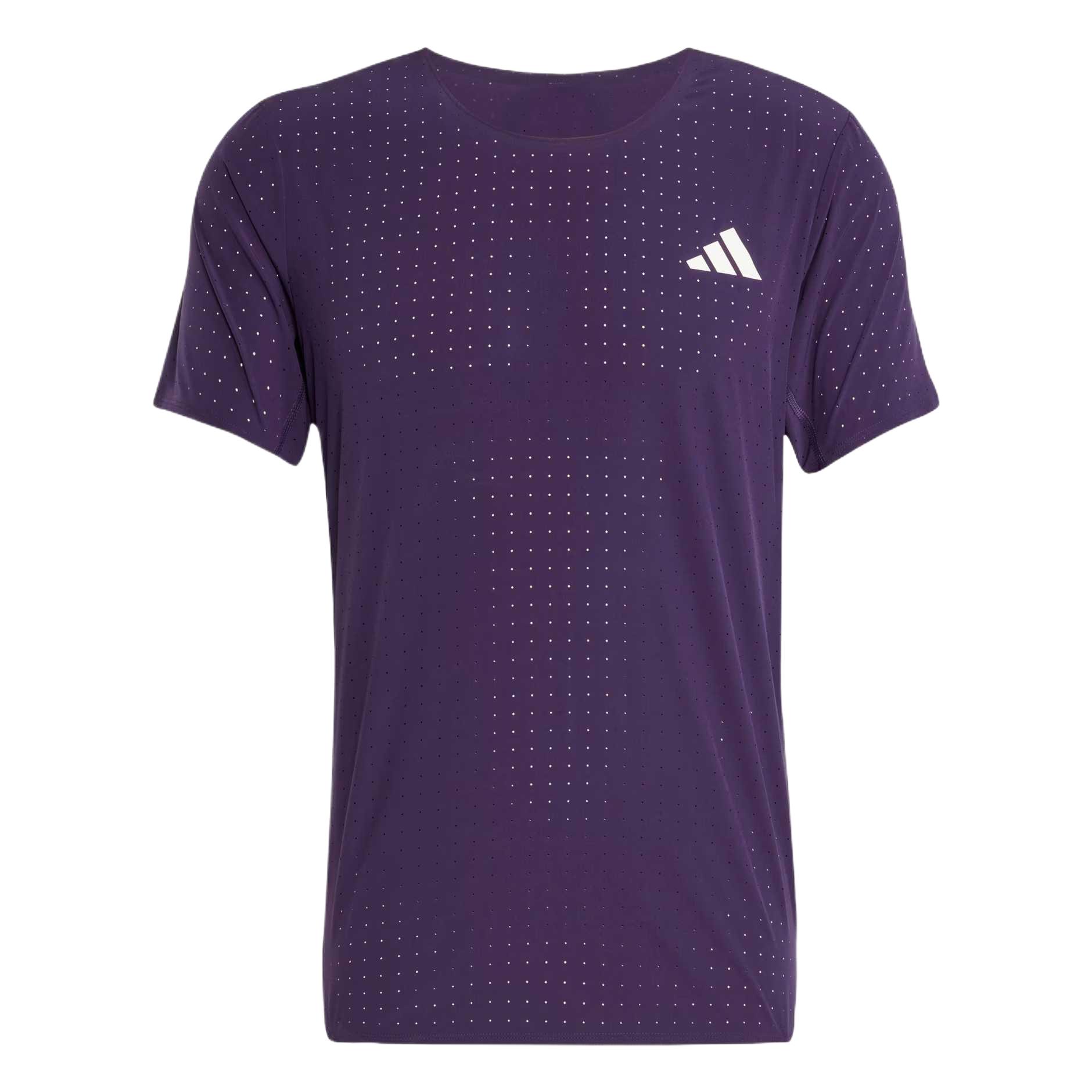 Adidas T Shirts Men s Purple Crew Neck Moderate JV7171 L