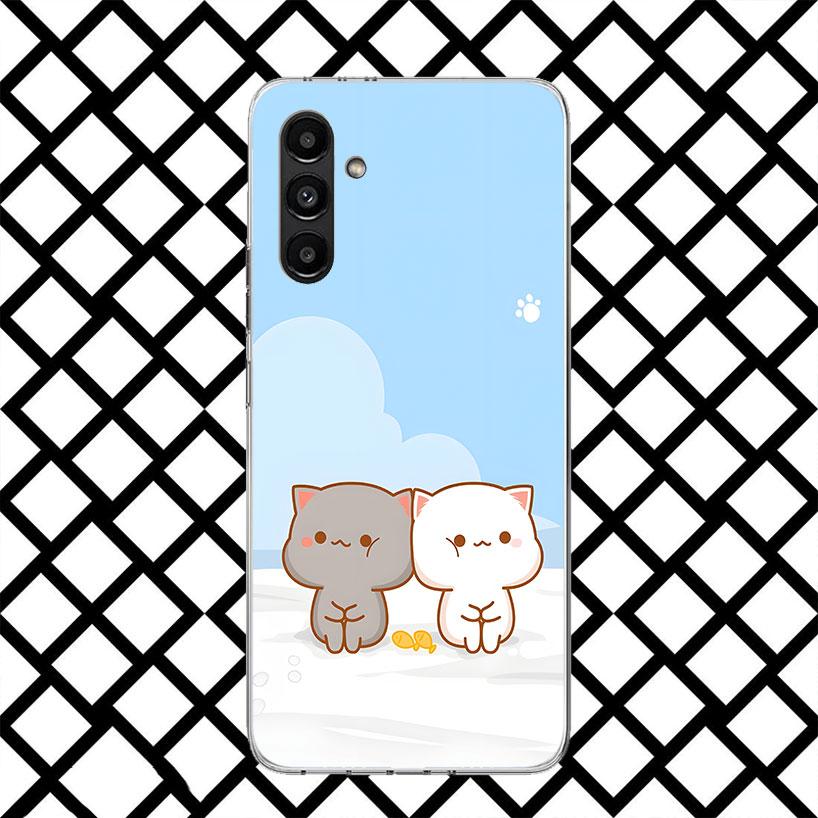 

Cute Peach Goma Cat Phone Case for Samsung Galaxy A17 A37 A57 A16 A26 A36 A56 A15 A25 A35 A55 A14 A24 A34 A54 A13 A23 A33 A53 Ga Samsung A13 5G