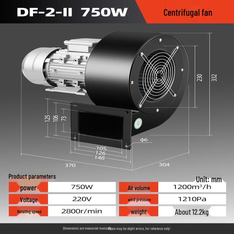 Aokewen DF Multi-Wing Centrifugal Fan