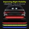 Reflective Rear Trunk Car Anti-Collision Warning Sticker