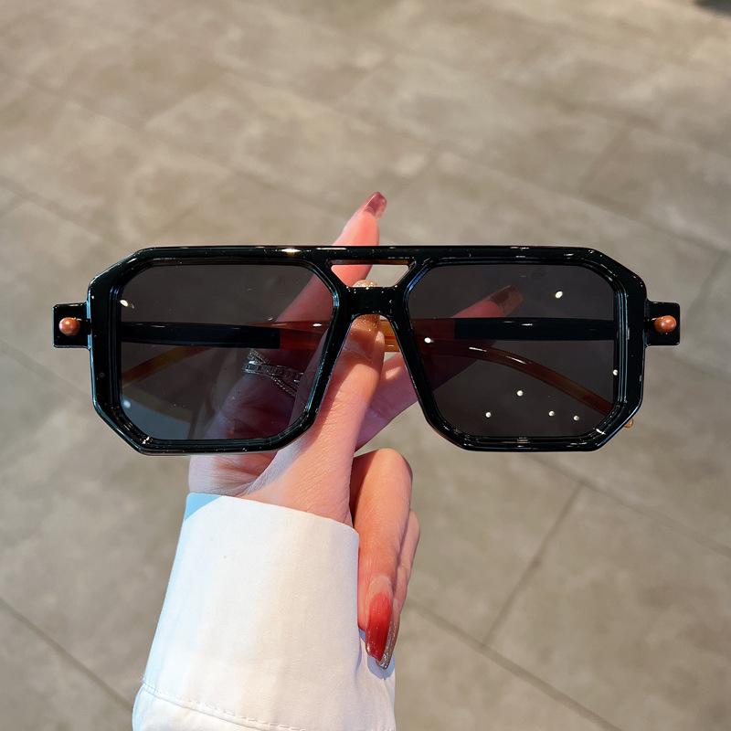 Luxury Brand Designer Square Sunglasses Women For Men  Vintage Fashion Sun Glasses Trendy Punk Classic Shades Frame Uv400
