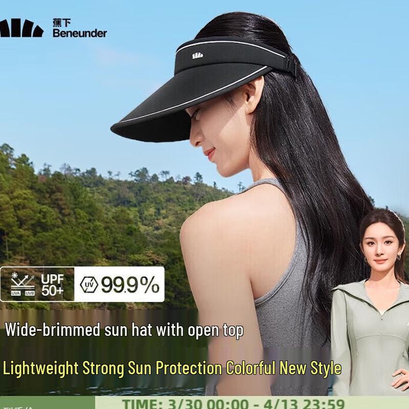 

Beneunder Women s Anti-UV Empty Top Sun Visor