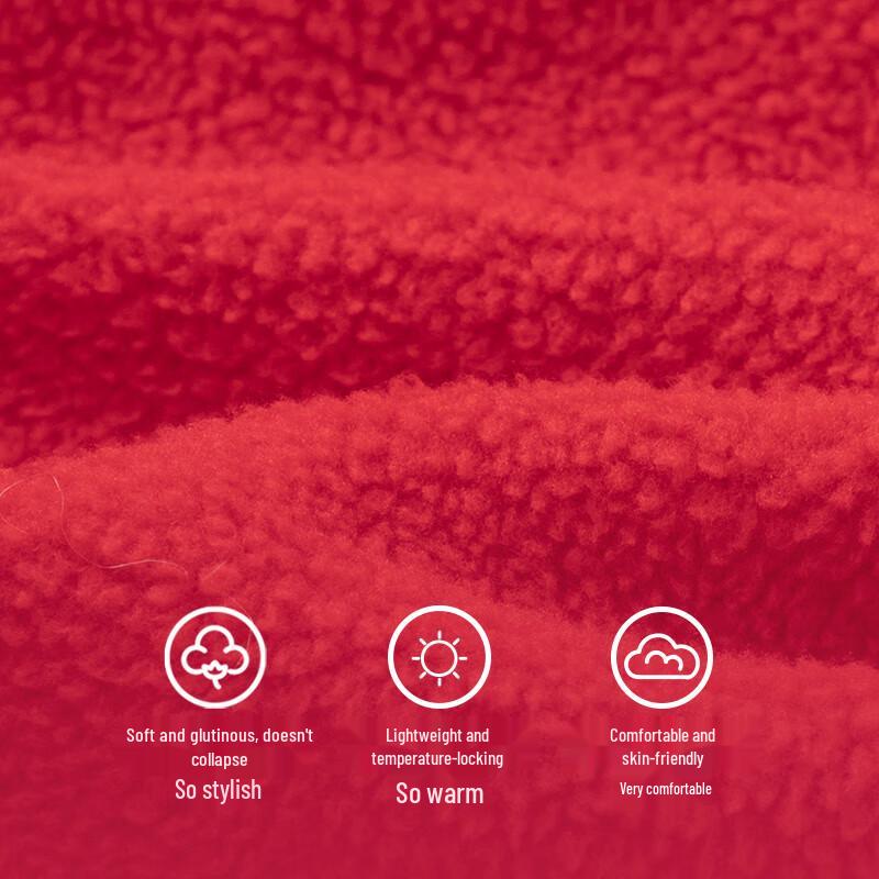 Balabala Kids Plush-Lined Colorblock Sweatshirt 90