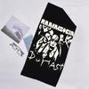 1pc Rammstein1 Beach Towel, Beach and Seaside Swimming Pool Equipment, Fashion Pattern, Rectangular, Travel Essentials