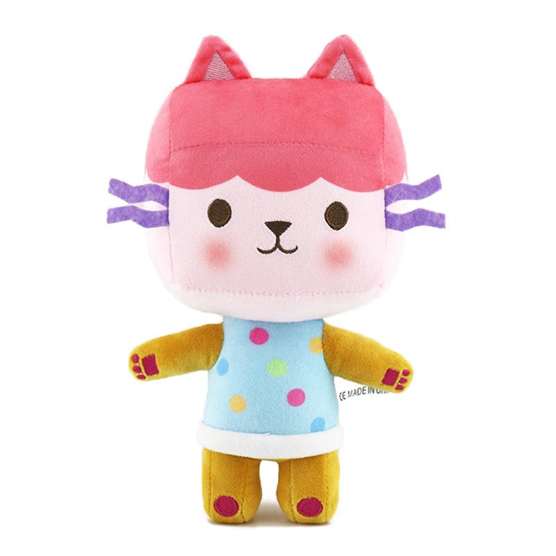 New Gabby Dollhouse Toy Mercat Cartoon Stuffed Animals Mermaid Cat Mermaid Dolls Kids Baby Birthday Gifts