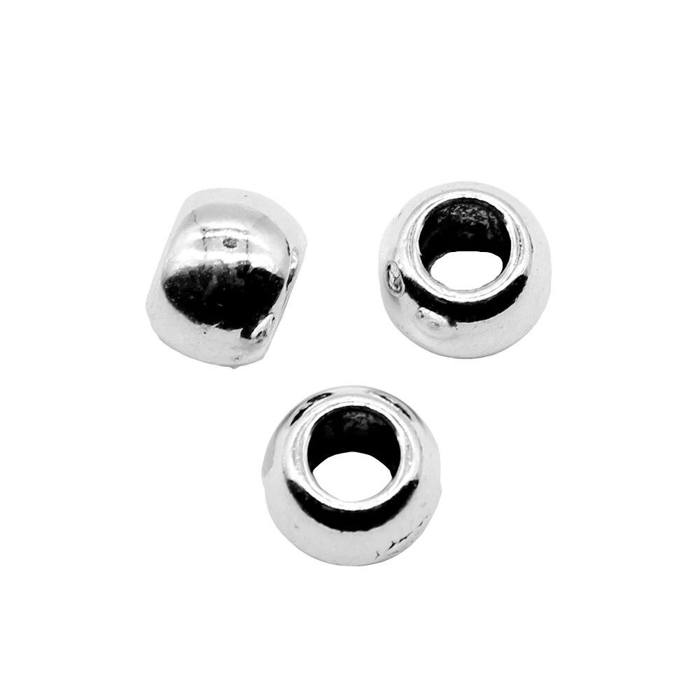 

Бусины с большими отверстиями, свободные бусины-разделители, мужские аксессуары, украшения ручной работы для мужчин A20-10pcs-5x7x7mm