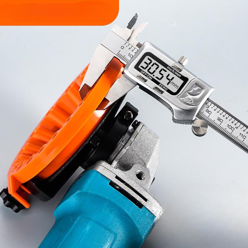 1 Stück Mehrspezifikations-Bohrer-Schleifhilfswerkzeug Schleifbohrer Schleifmaschine, neue verdickte Ausführung Winkelschleifer Bohrschleifer