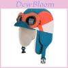 Winter Childrens Plush Flap Cap With Earmuffs For Outdoor Play
