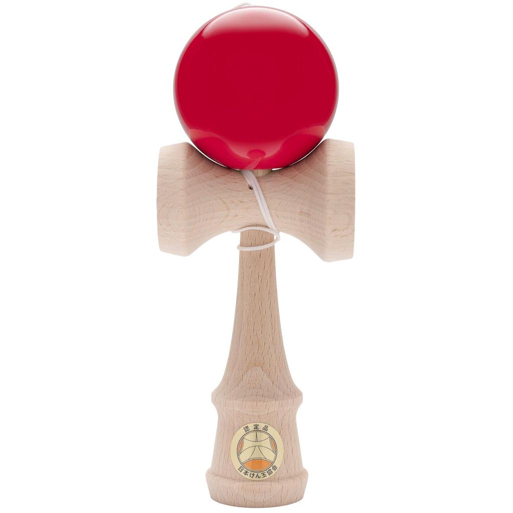 Yamagata Koubou Kendama, Ozora, Japan Kendama Association Certified (JKA), Made In Japan, Artisan Finish, Easy To Use, Cherry Red