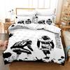 Rugby Duvet Cover Set With  Pillowcase  Ball Sport Comforter Bedding Set Quilt Cover American Football Queen King Size For Boys