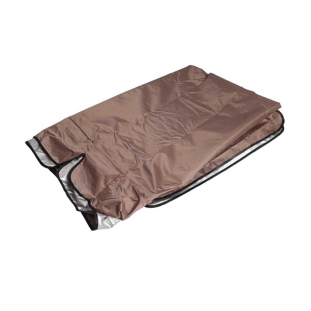 Swing Canopy Replacement Silver Coated Oxford Cloth Waterproof Swing Chair Canopy Cover for Outdoor