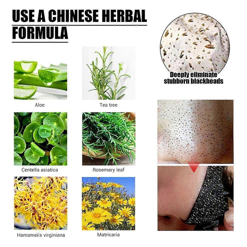 2025 Latest Model Blackhead Removal Mask, Peel Off Remove Blackhead Activated Charcoal, Deep Cleansing Pore Strips for Face, Gentle Unclog Nose & Chin