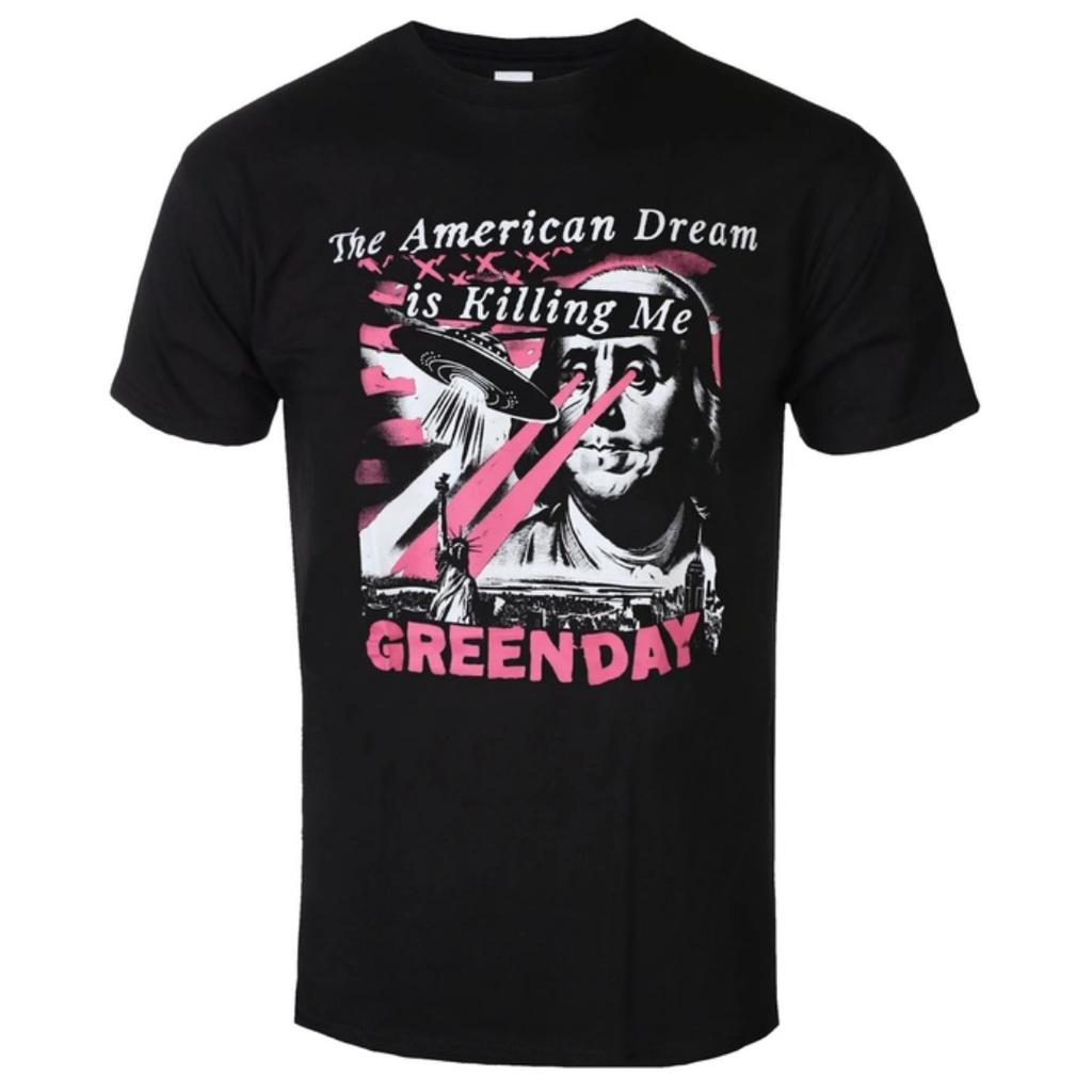 Green Day Green Lean Printed TShirt PopPunk Band Style Daily TShirt Suitable For Both Unisex And Unisex