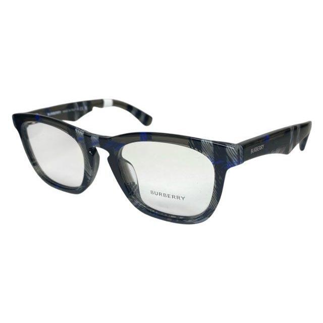 Used Unused Burberry Glasses Glasses Frame BE2417F Clear Gray Black Check Wellington Men s Women s Frame Glasses Frame Glasses Frame Date Glasses