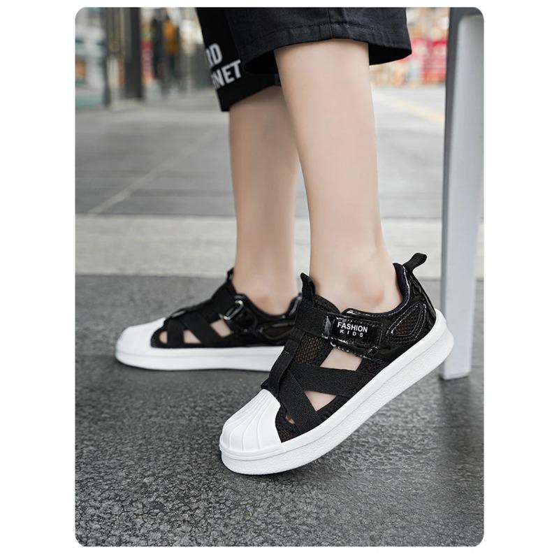 Children Casual Shoes Boys Summer Sport Breathable Mesh Footwear Kids Fashion Chunky Sneakers