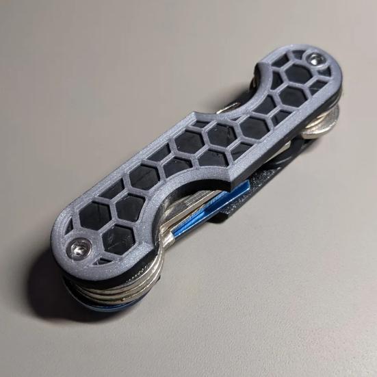 Key Holder Compact Size Lightweight Key Organizer Easy Access Car Fobs Minimalist EDC Keychains Expandable Kit