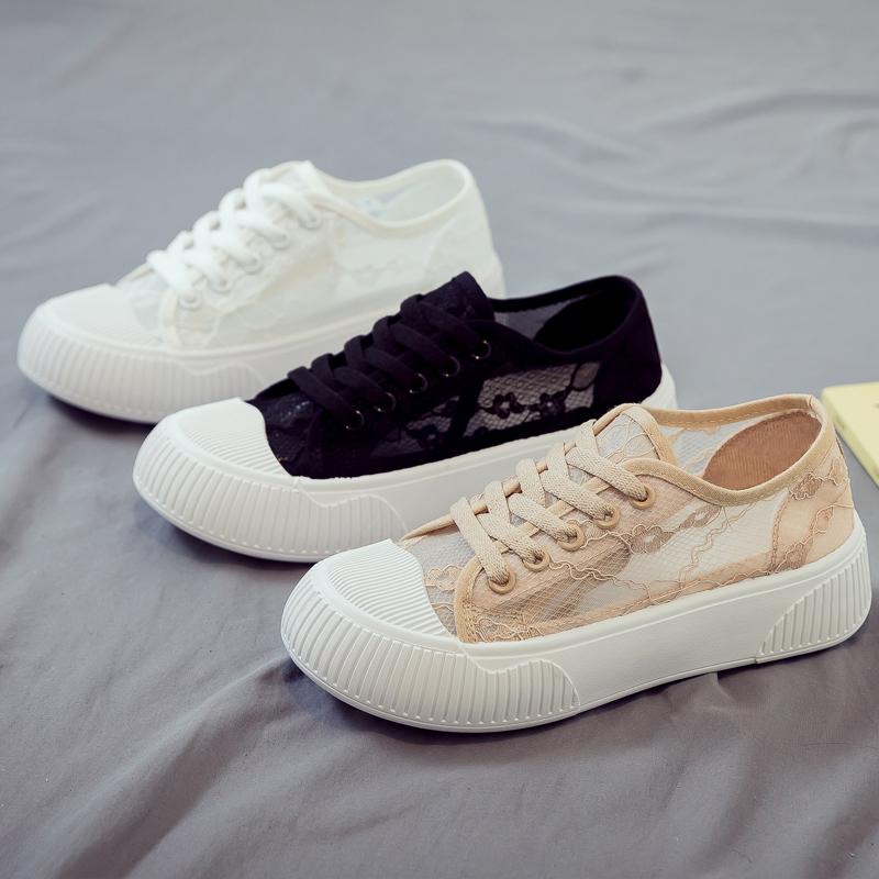 Fashion Soft Breathable Shoes 2025 Fashion Women's Espadrilles Platform Casual Female Sneakers Tennis Modis Small New Summer Canvas Leis