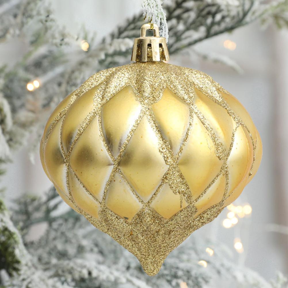 Lively Colored Christmas Onion Balls Perfect for Any Holiday Setup