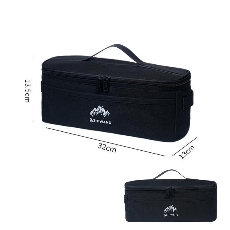 Outdoor Camping Storage Bag, Portable Handbag for Stove, Tableware & Sundries, Large Waterproof Camping Gear Organizer