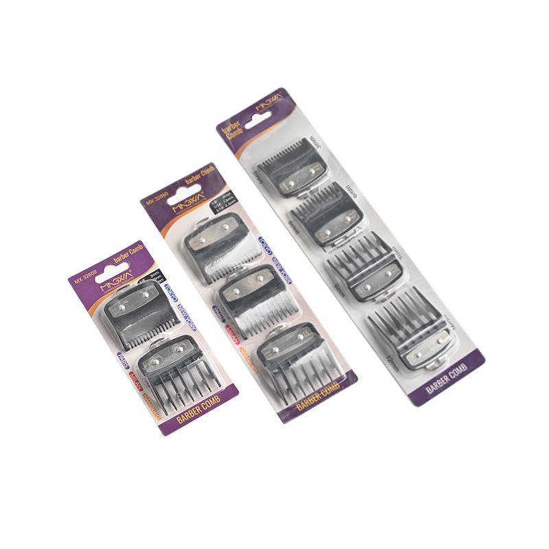1/2/3/4Pcs Hair Clipper Limit Guard Set Multi-size Guide Combs Portable Trimmer Tools for Travel Daily Hair Grooming