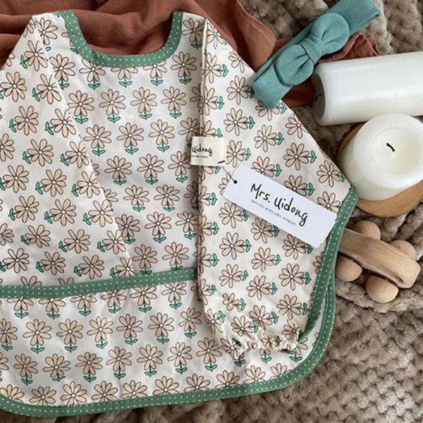 Gelato Waterproof Bib 3-piece Set As a Gift for the 100th Day of Birth, Korean Baby Products
