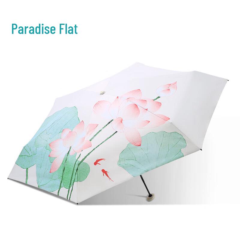 Heaven Umbrella 5-Fold Chinese Style UV Protection Umbrella