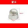 Cap-Shaped Decorative Nut & Screw Cap M5-M16