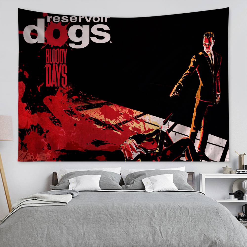 Crime Film RReservoir Dogs Hanging Bohemian Tapestry Bohemian Wall Tapestries Mandala Kawaii Room Decor