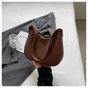 Bags Sense Women's 2023 Autumn Trendy Underarm Shoulder Bag with Bias Lock and Large Capacity