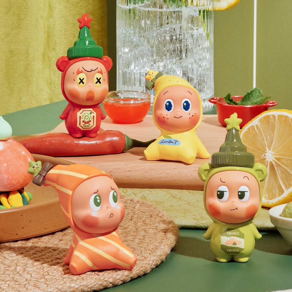 POP MART Twinkle Twinkle Create Your Taste Series Figures - A (Single Pack / 9-Piece Set)