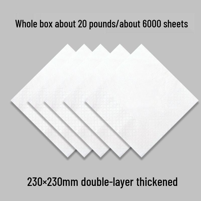 Square Paper Napkins for Catering, Restaurants, Hotels, and Cafes