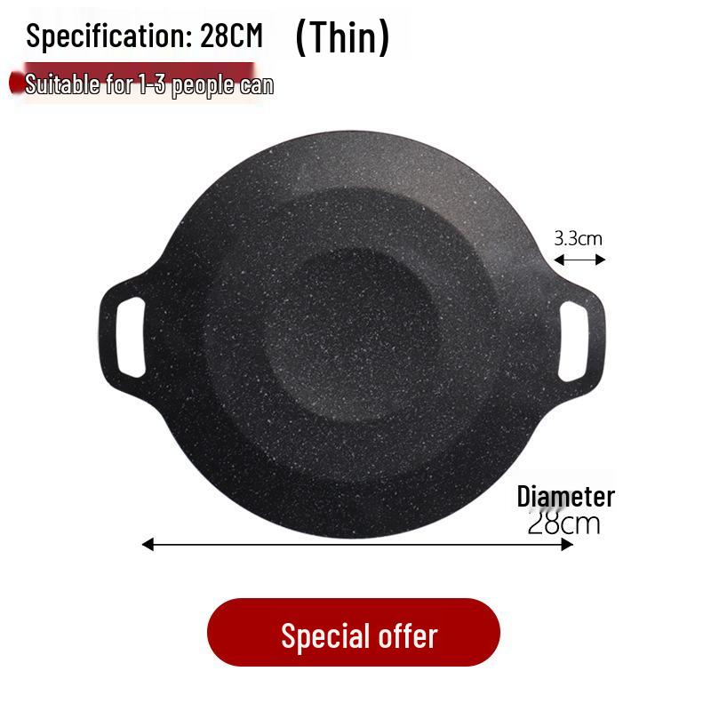 

Антипригарная пластина для теппаньяки-гриля для барбекю, корейская сковорода, индукционная плита и кассетная плита