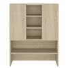 VidaXL Meuble pour machine à laver Chêne sonoma 70,5x25,5x90 cm 808389