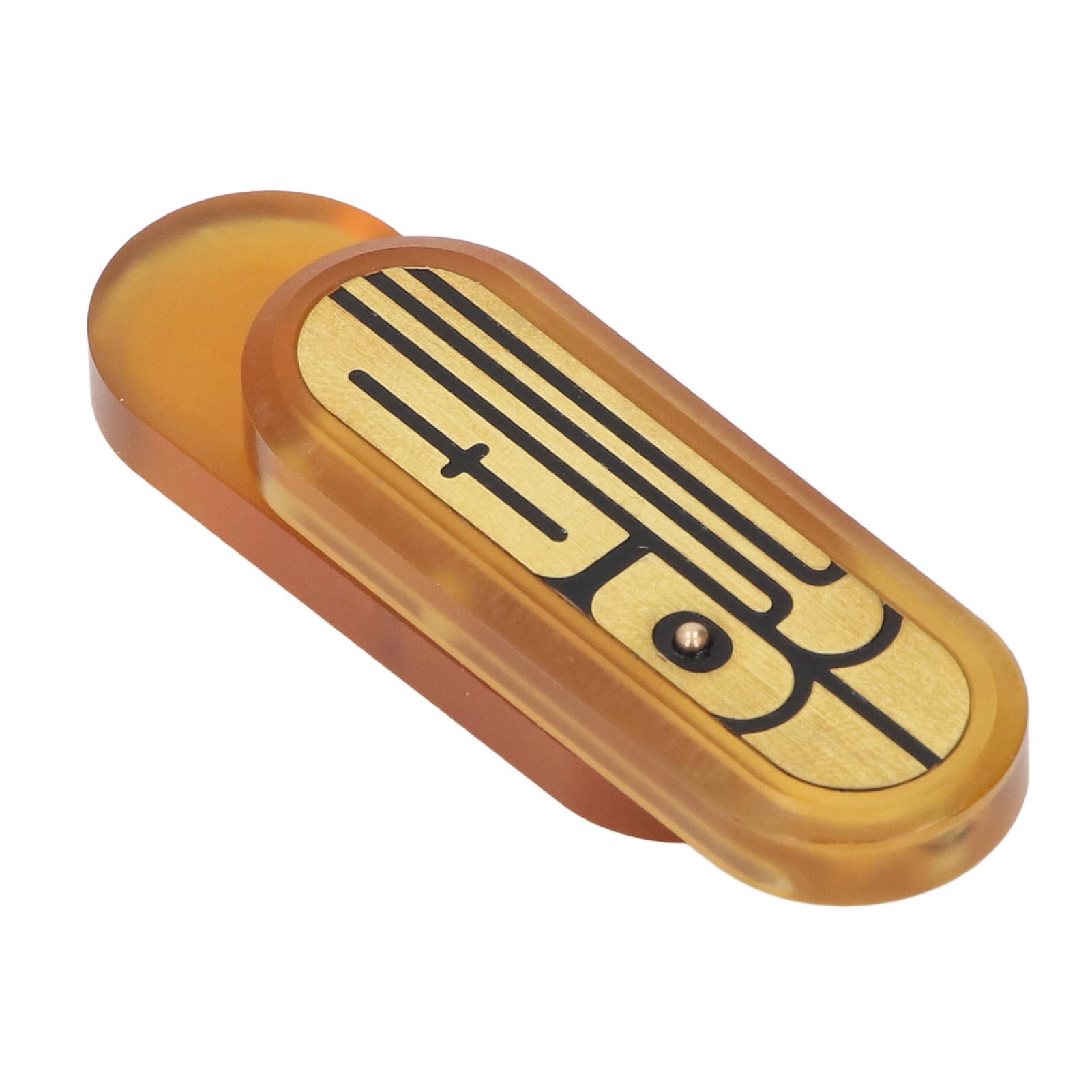

Mechanical Push Slider Magnetic Push Card Metal Decompression Fingertip Slider Toy for Home Station