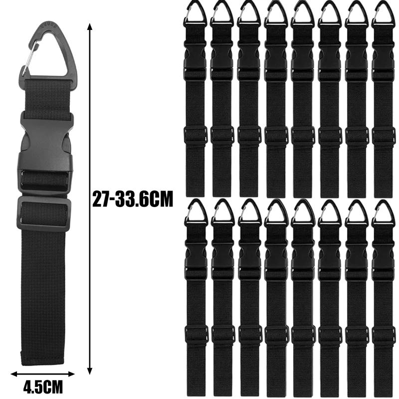 Adjustable Fastening Loop Strap Cable Ties Buckle Self Locking Zip Tie Fastener Reusable Heavy Duty Outdoor Wiring Storage Strap